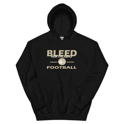 Bleed New Orleans Football Unisex Hoodie