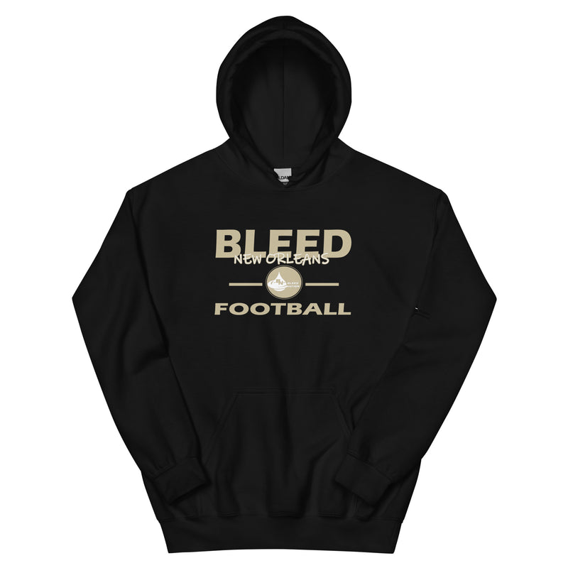 Bleed New Orleans Football Unisex Hoodie