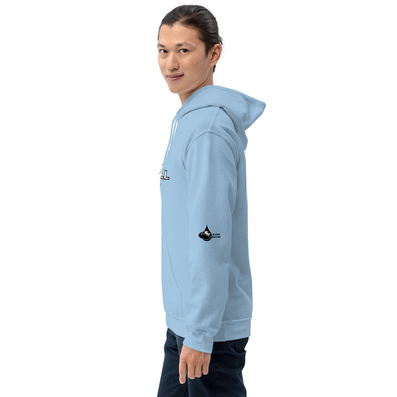 Unisex Bleed Baseball Soft and Smooth Printed Hoodie
