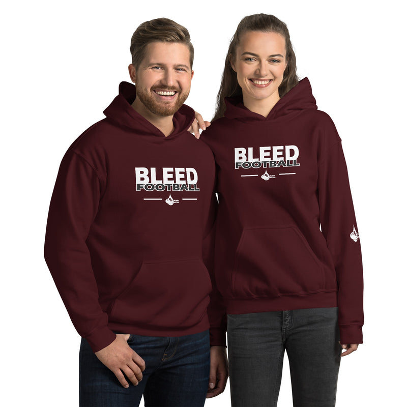 Bleed Football Unisex Hoodie