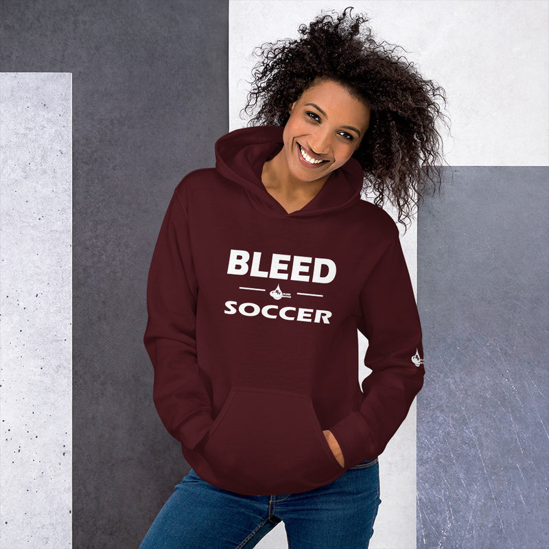 Bleed Soccer Unisex Hoodie