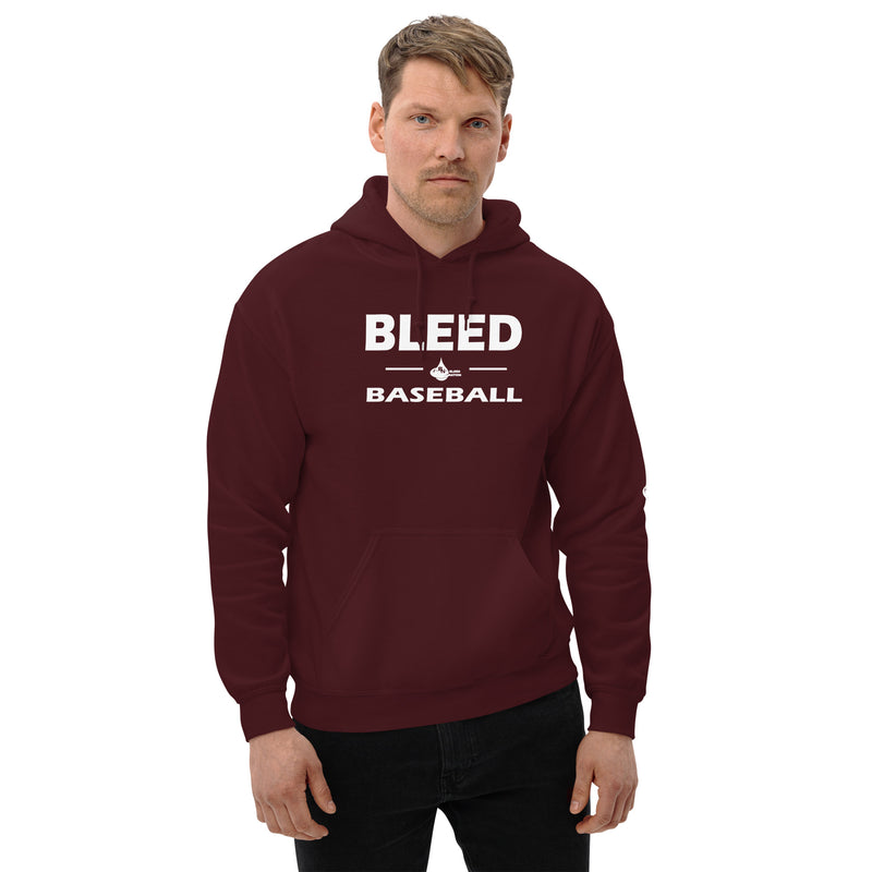 Bleed Baseball Unisex Hoodie