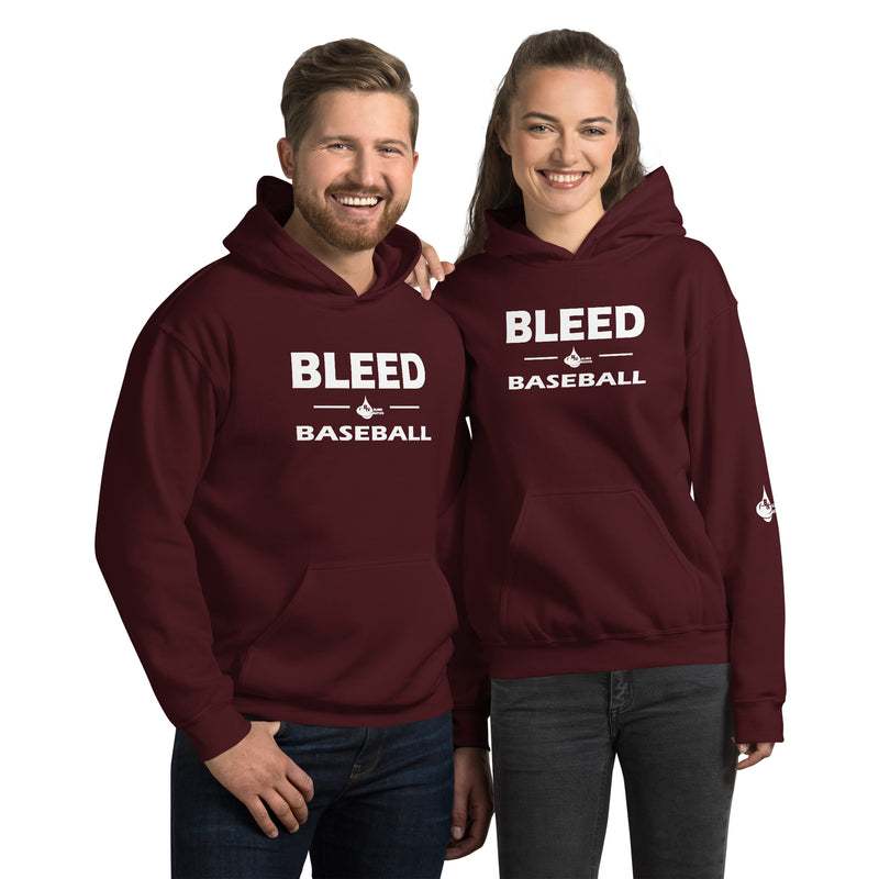 Bleed Baseball Unisex Hoodie