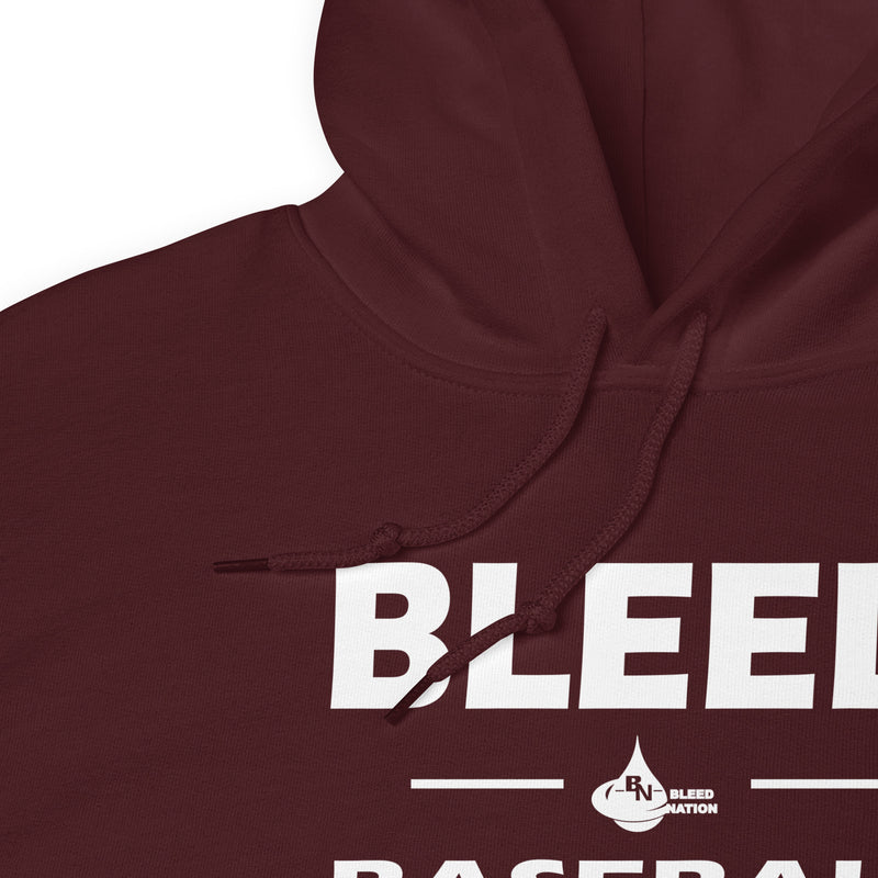 Bleed Baseball Unisex Hoodie