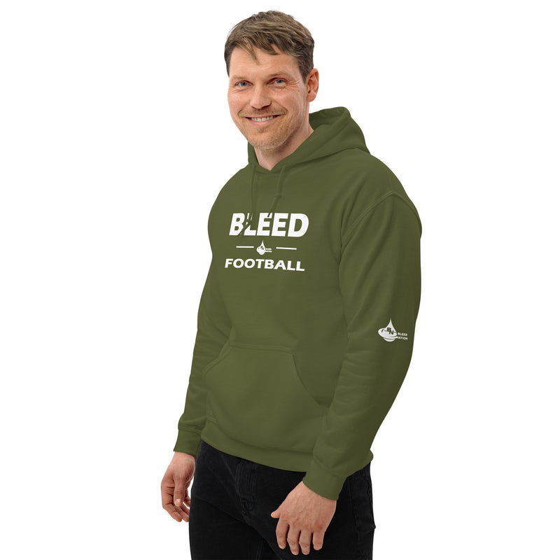 Bleed Football Unisex Hoodie