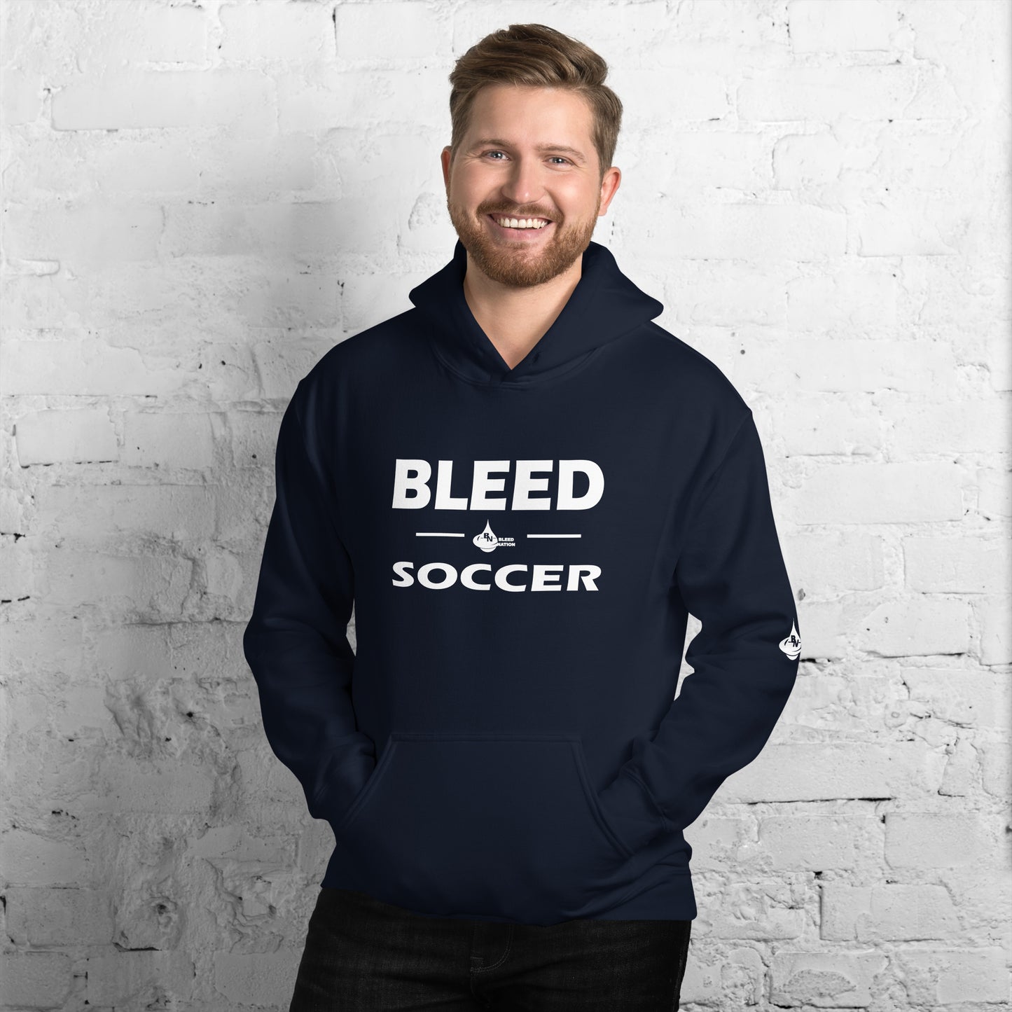 Bleed Soccer Unisex Hoodie