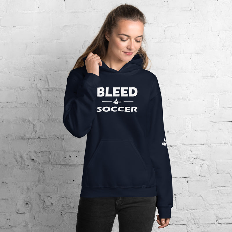 Bleed Soccer Unisex Hoodie