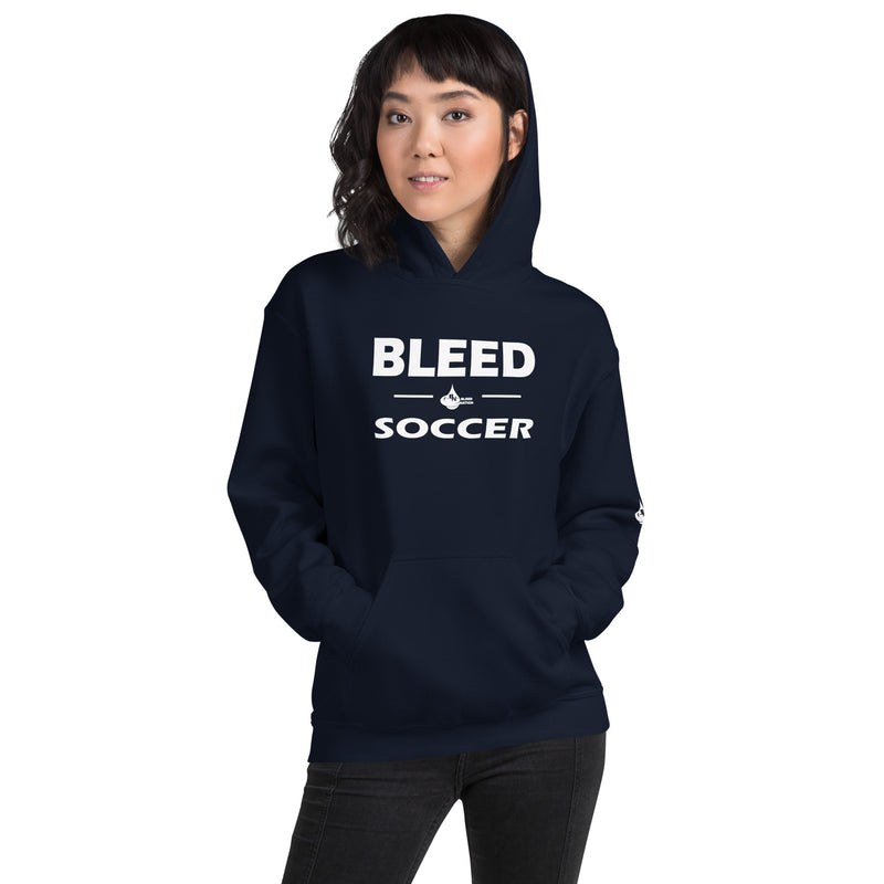 Bleed Soccer Unisex Hoodie