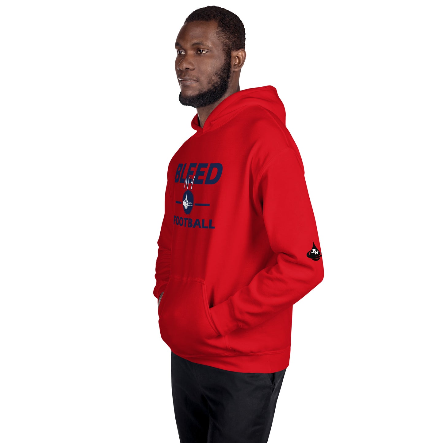 Bleed NY Football Unisex Hoodie