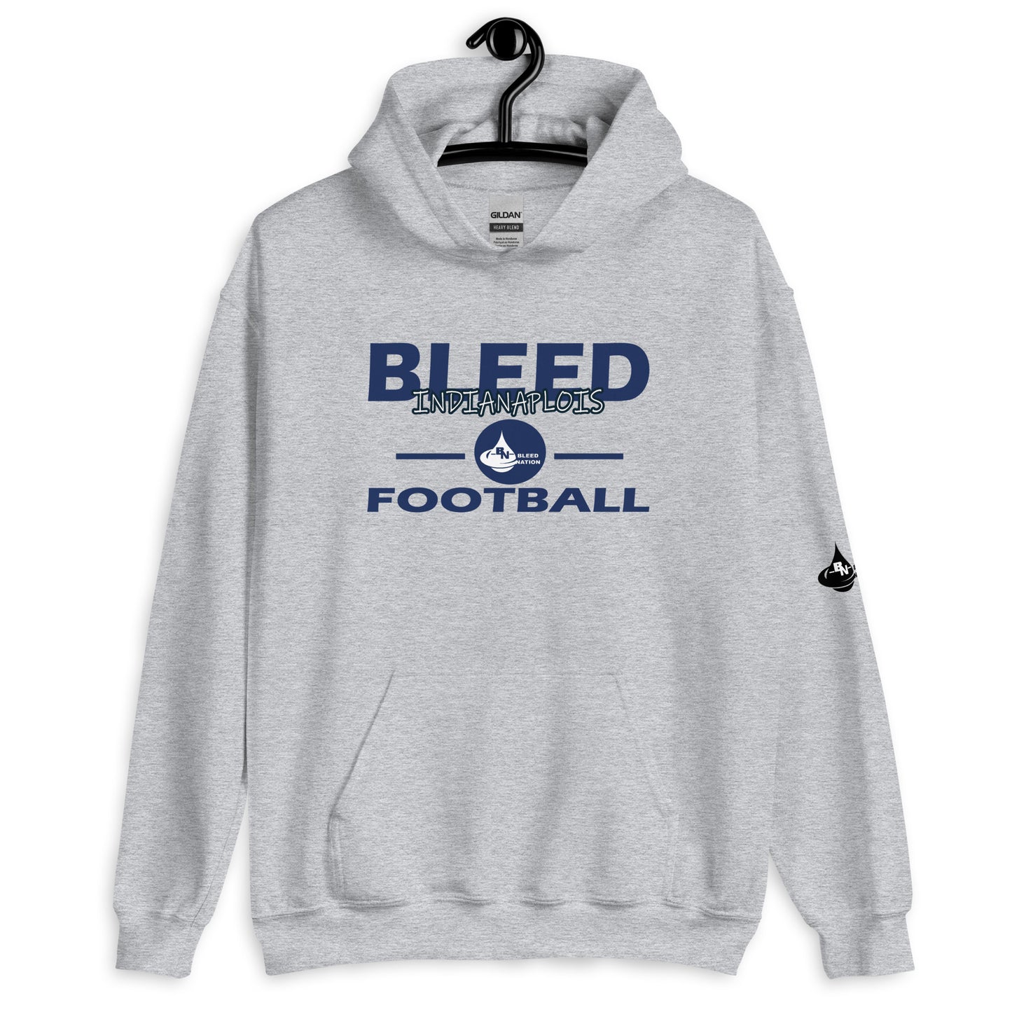 Bleed Indianaplois Football Unisex Hoodie