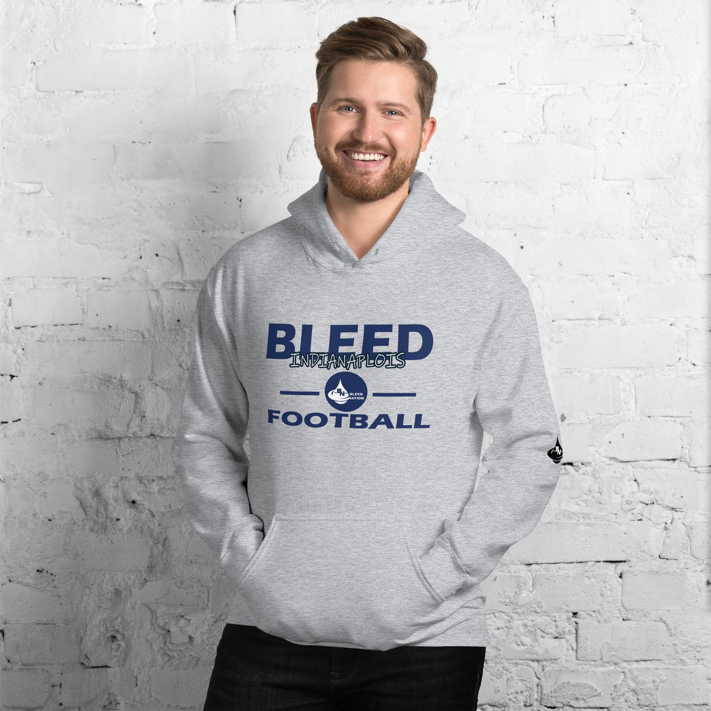 Bleed Indianaplois Football Unisex Hoodie