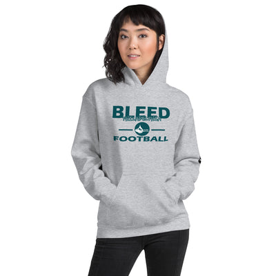 Bleed Philadelphia Football Unisex Hoodie