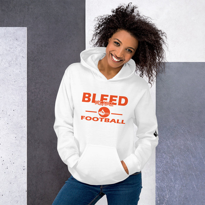 Bleed Miami Football Unisex Hoodie