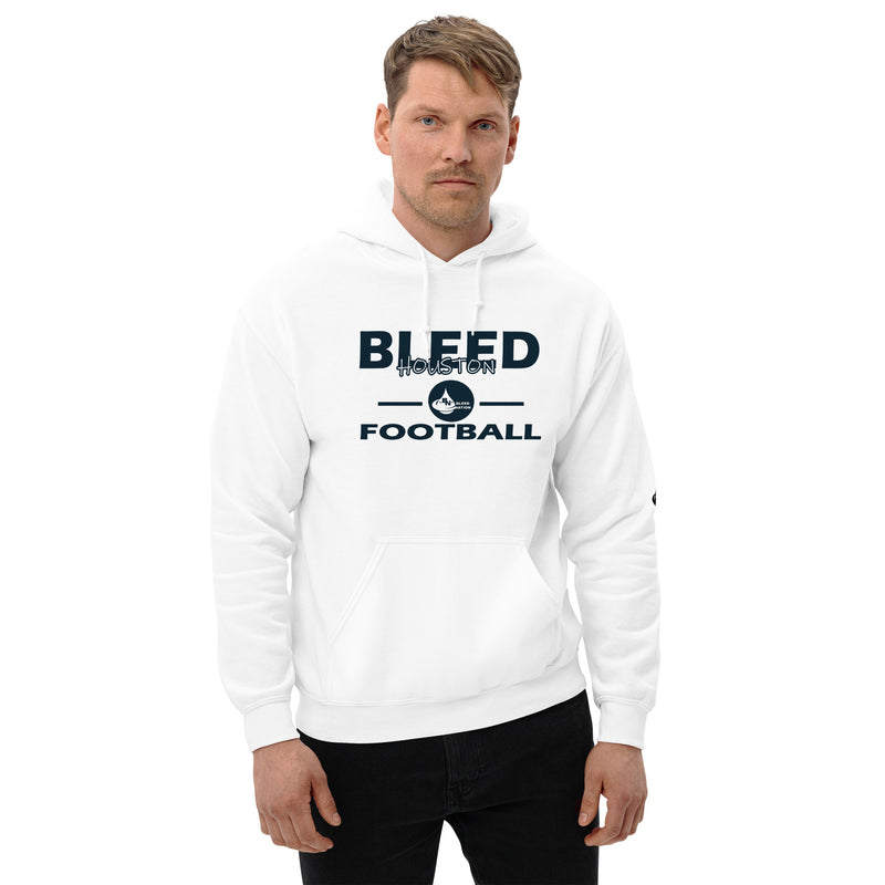 Bleed Houston Football Unisex Hoodie
