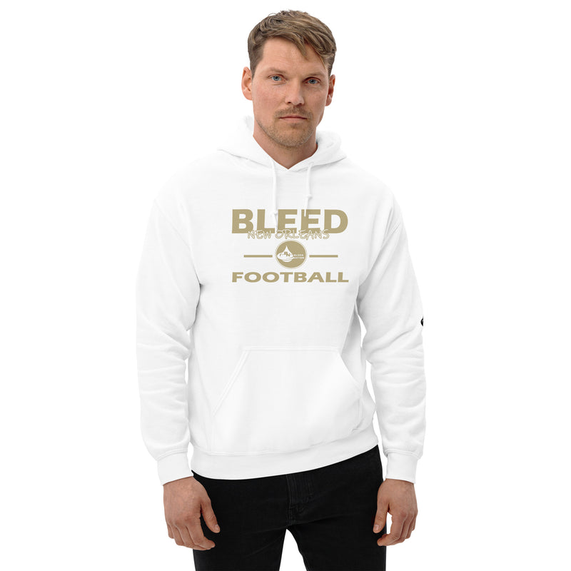 Bleed New Orleans Football Unisex Hoodie