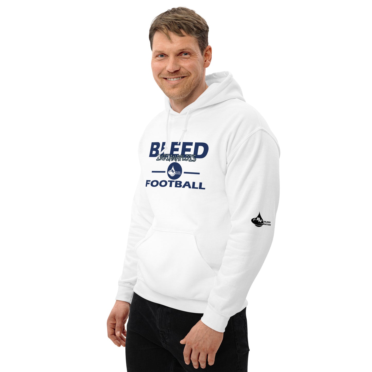 Bleed Indianaplois Football Unisex Hoodie