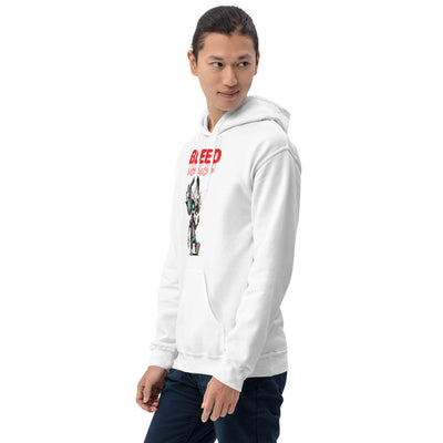 Bleed Skeleton Graffiti Unisex Hoodie