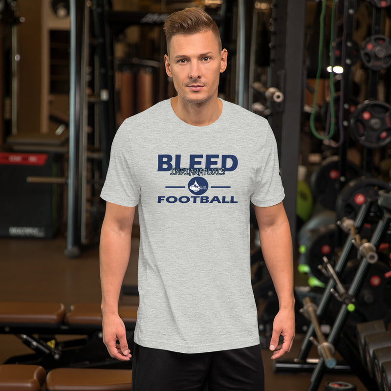 Bleed Indianaplois Football Unisex t-shirt
