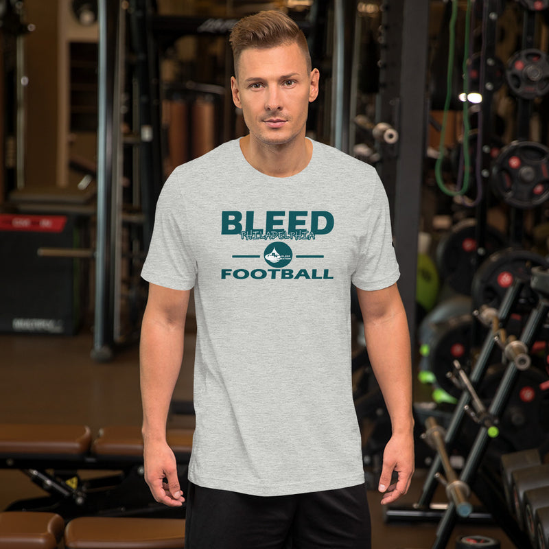 Bleed Philadelphia Football Unisex t-shirt