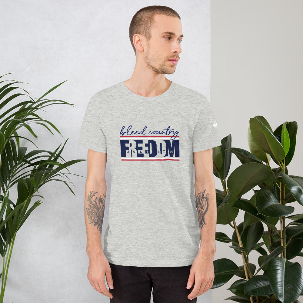 Bleed Freedom BC Unisex t-shirt