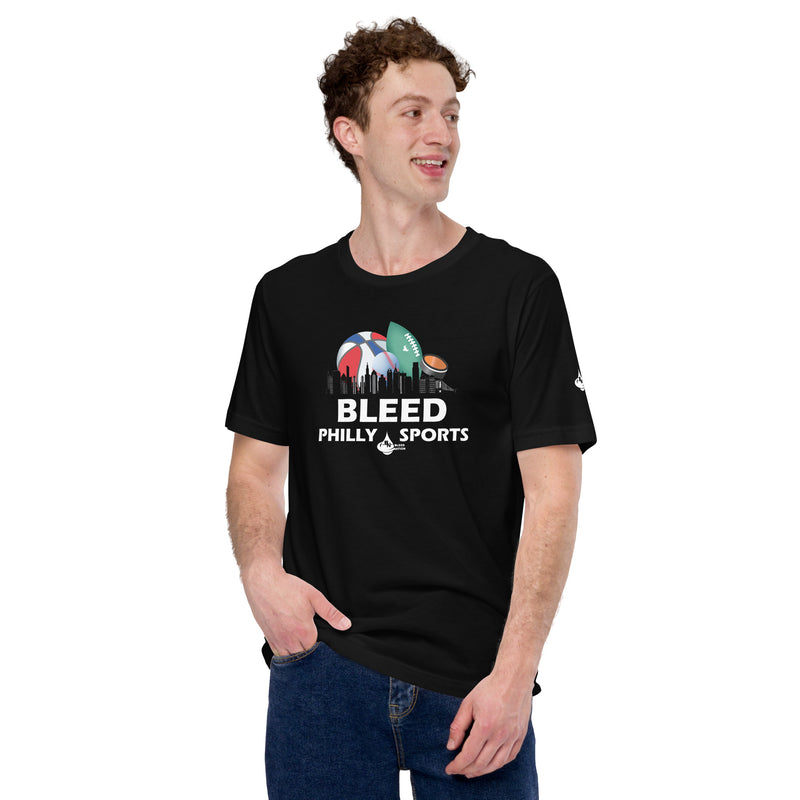 Unisex Short Sleeve Soft and Comfortable Printed Sports T-shirt