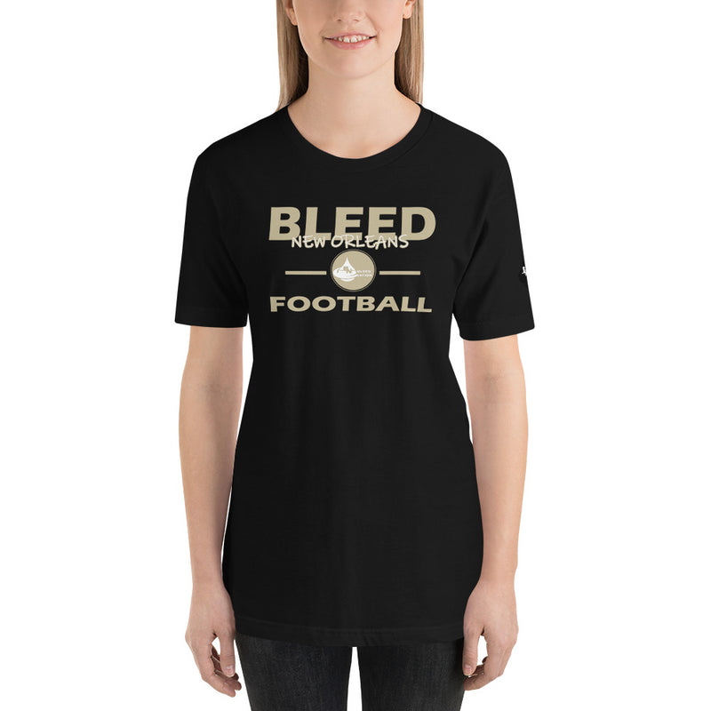 Bleed New Orleans Football Unisex t-shirt