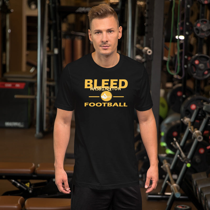 Bleed Washington Football Unisex t-shirt
