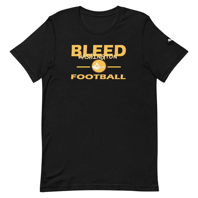 Bleed Washington Football Unisex t-shirt