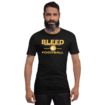 Bleed Washington Football Unisex t-shirt