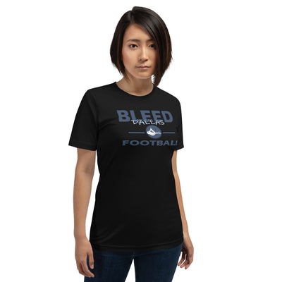 Bleed Dallas Football Unisex t-shirt