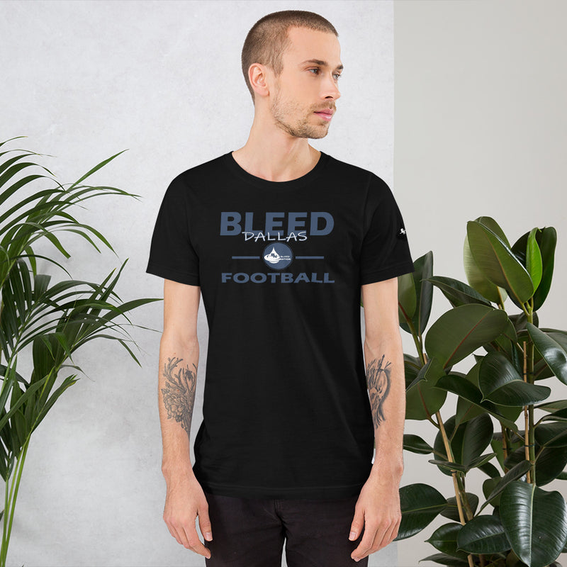 Bleed Dallas Football Unisex t-shirt