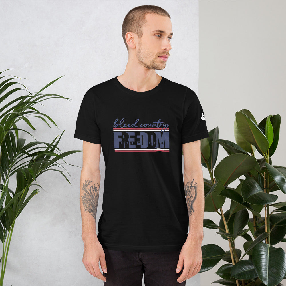 Bleed Freedom BC Unisex t-shirt