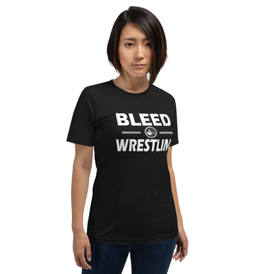 Bleed Wrestling Unisex t-shirt