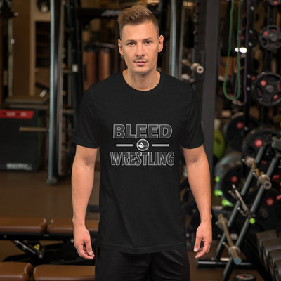 Bleed Wrestling Unisex t-shirt