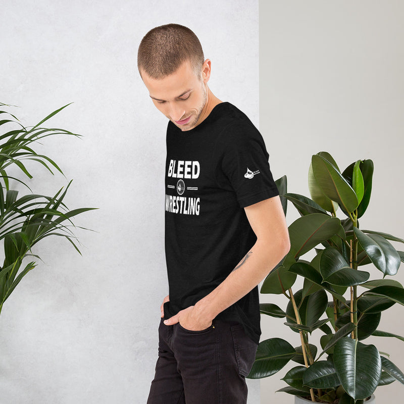 Bleed Wrestling Unisex t-shirt