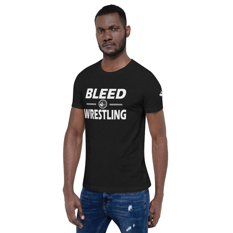 Bleed Wrestling Unisex t-shirt
