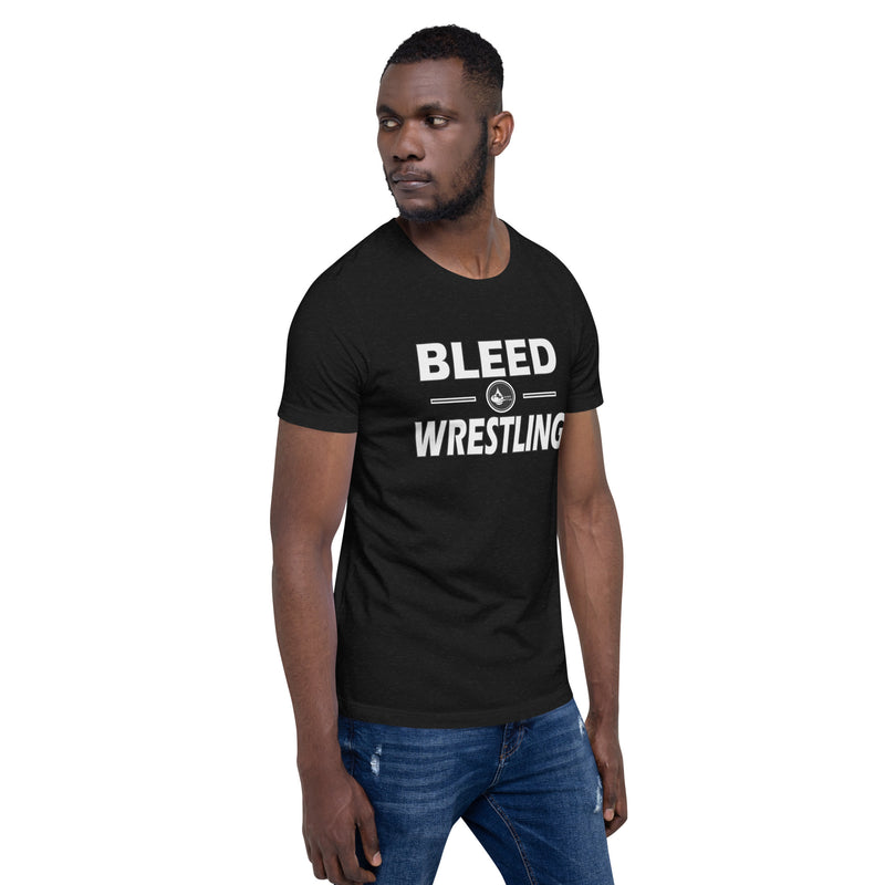 Bleed Wrestling Unisex t-shirt