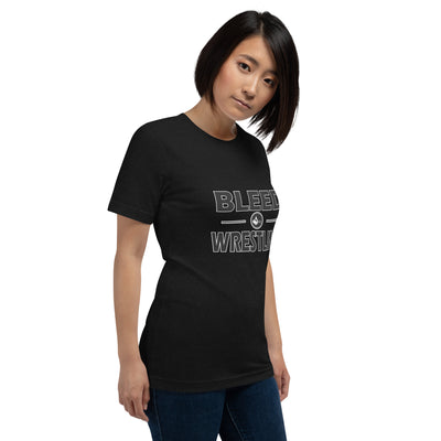 Bleed Wrestling Unisex t-shirt