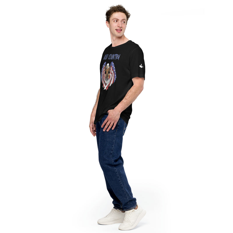 Bleed Skeleton Eagle Unisex t-shirt