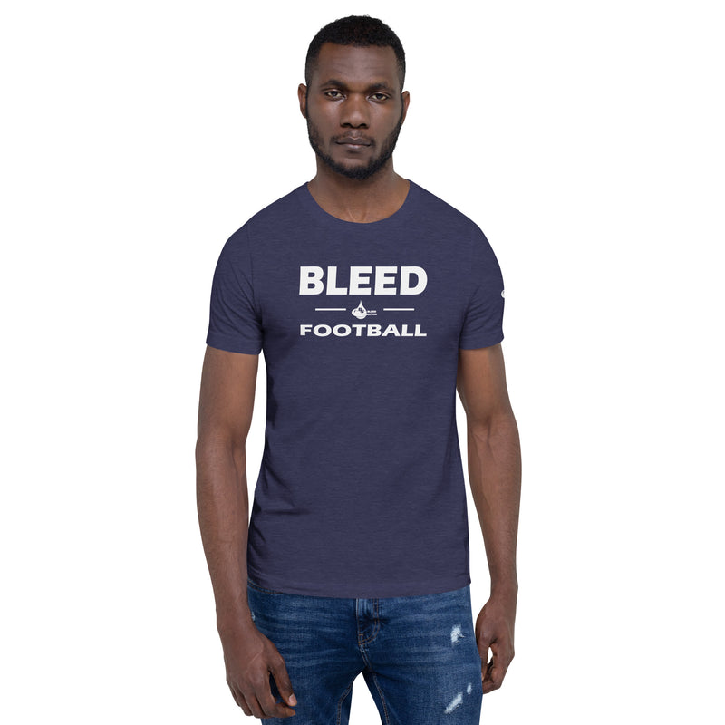 Best Unisex High Quality Short Sleeve Bleed Football Printed T-shirt