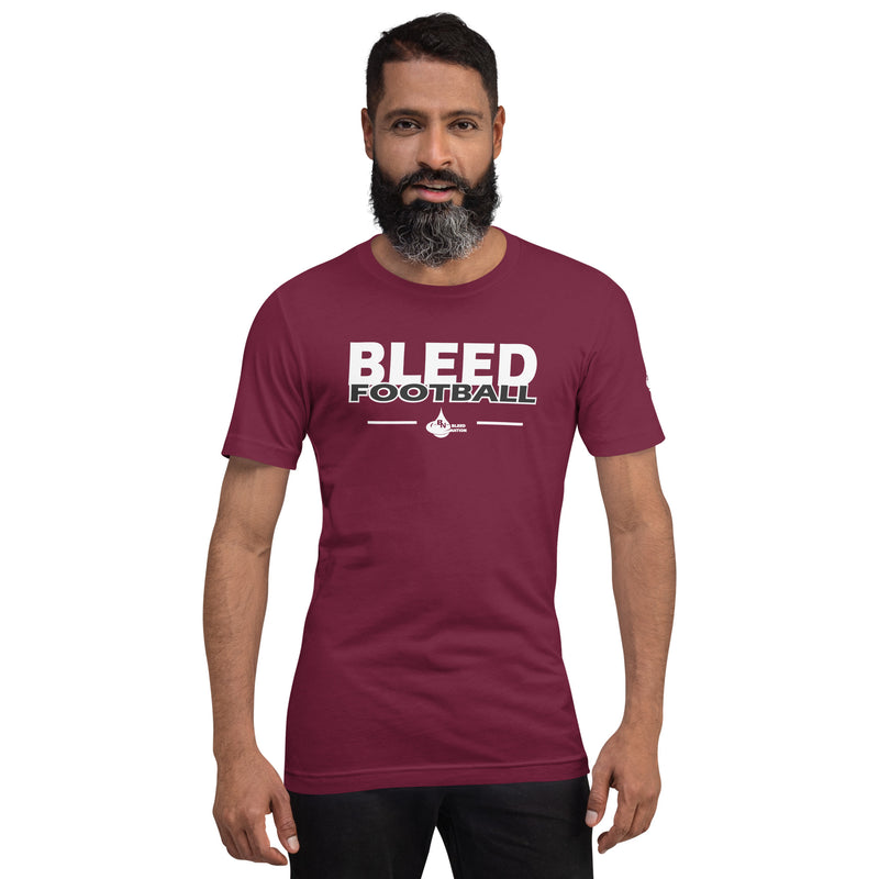 Bleed Football Unisex t-shirt