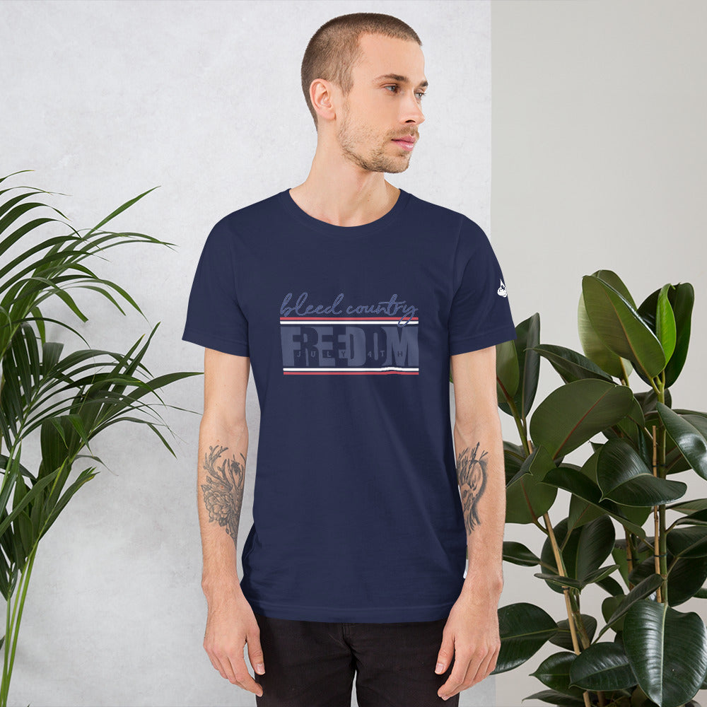 Bleed Freedom BC Unisex t-shirt