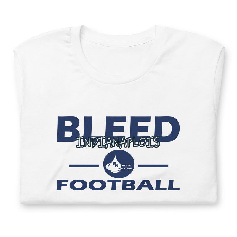 Bleed Indianaplois Football Unisex t-shirt
