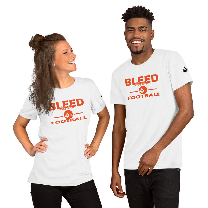 Bleed Miami Football Unisex t-shirt