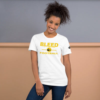 Bleed Pittsburgh Football Unisex t-shirt