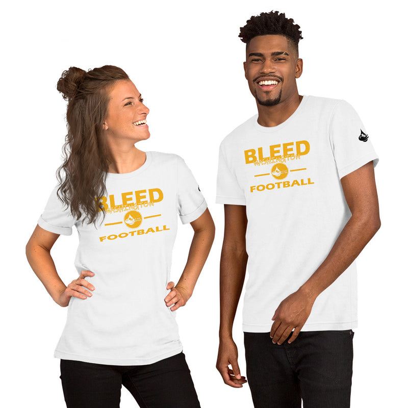 Bleed Washington Football Unisex t-shirt