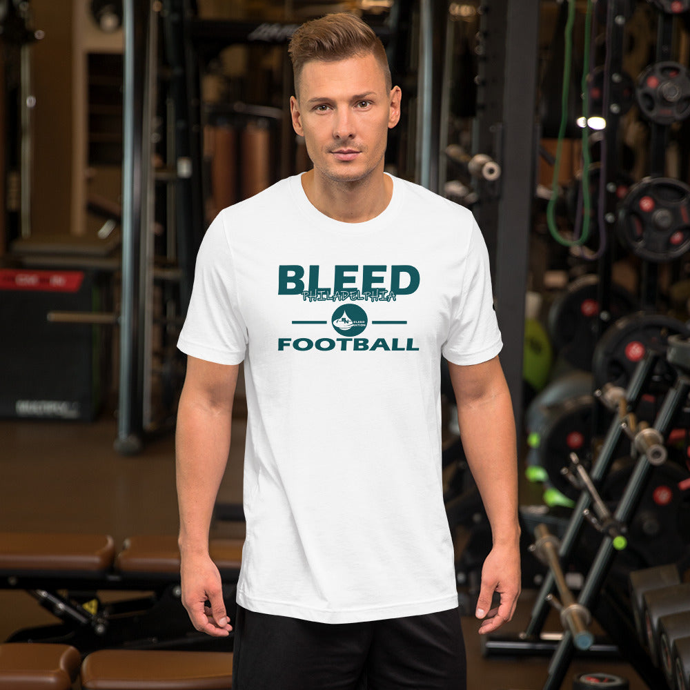 Bleed Philadelphia Football Unisex t-shirt