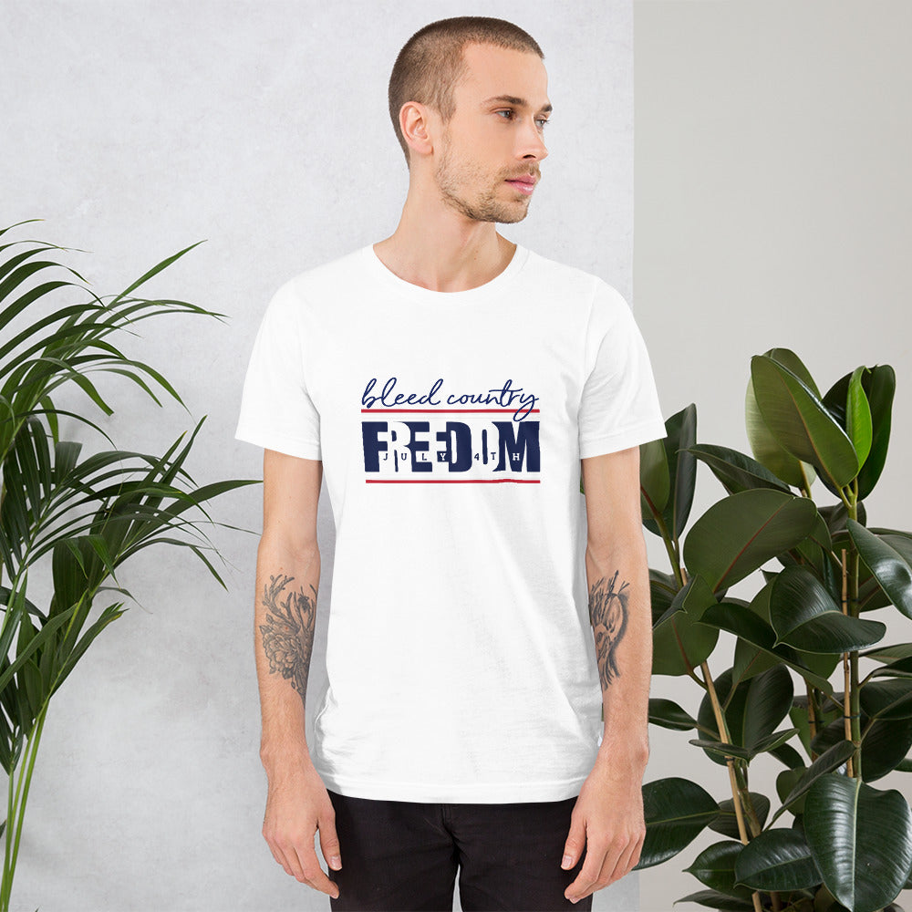 Bleed Freedom BC Unisex t-shirt