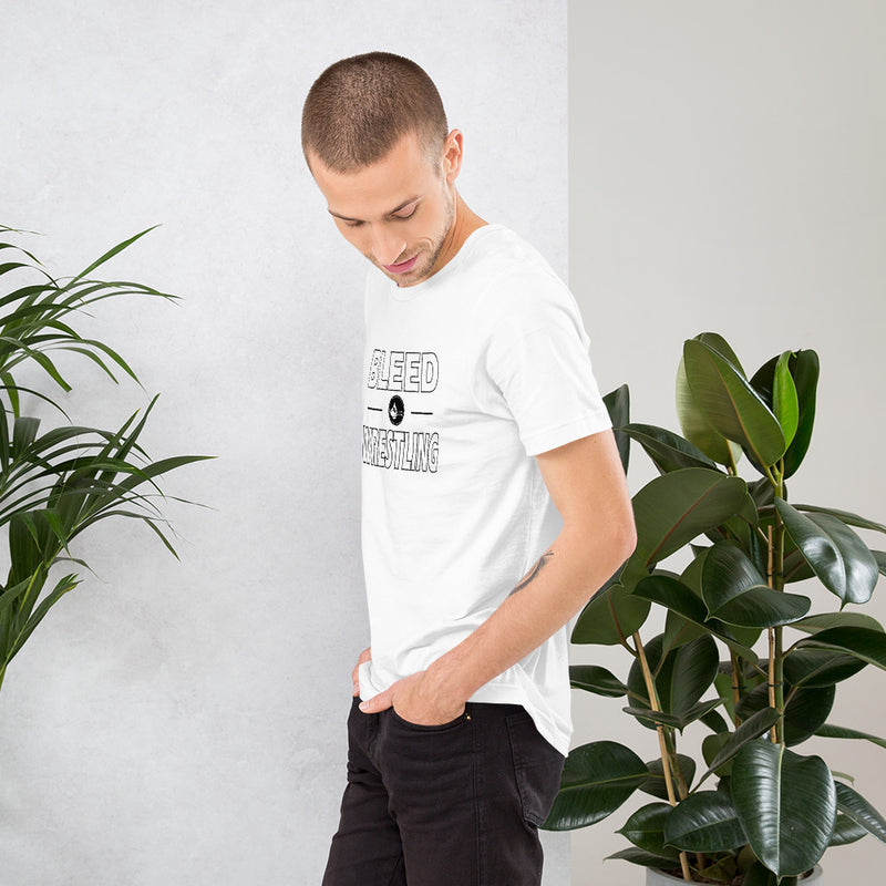 Bleed Wrestling Unisex t-shirt