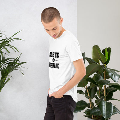 Bleed Wrestling Unisex t-shirt